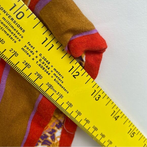 Rachel Zoe Women's Floral Kimono Robe Size S Mustard Boho Chic - Picture 8 of 9